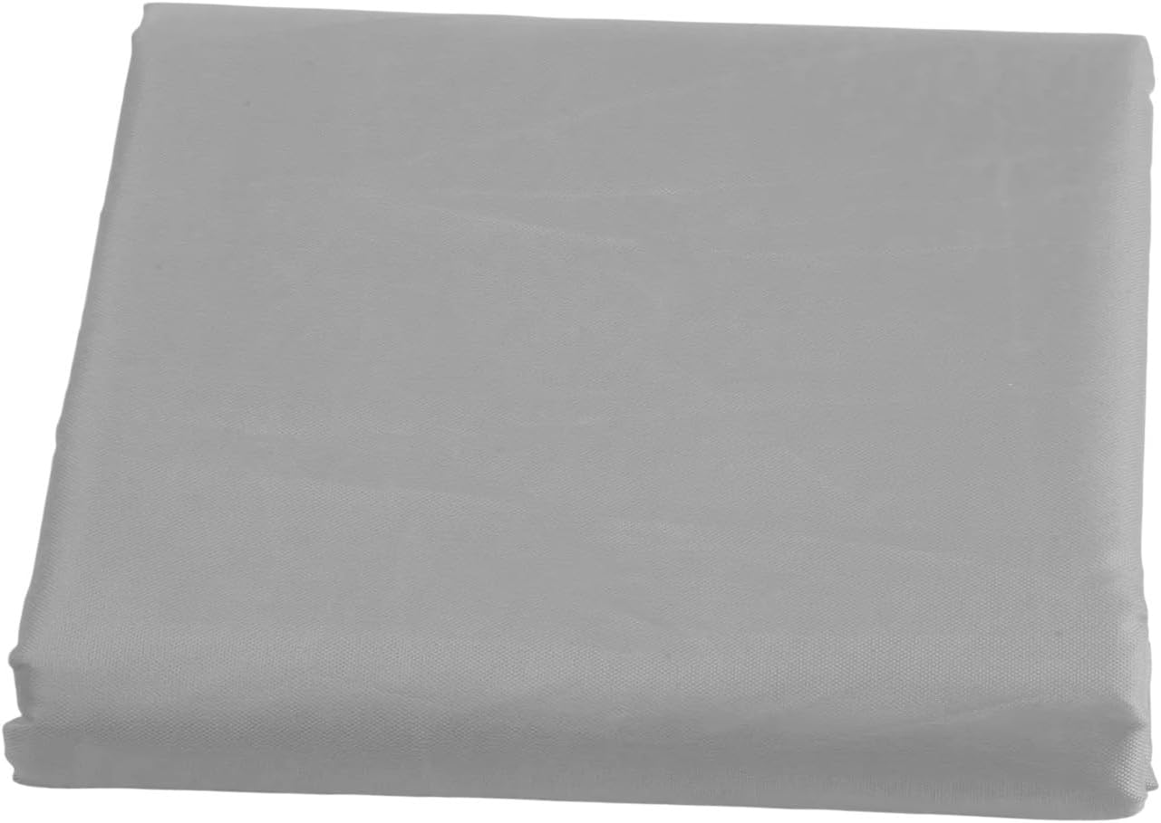 210D Silver-Coated Playground Canopy and Sunshade Cover for Outdoor Play Equipment - All-Weather Protection Against Rain, Snow, and Debris, 132x226cm(Gray)