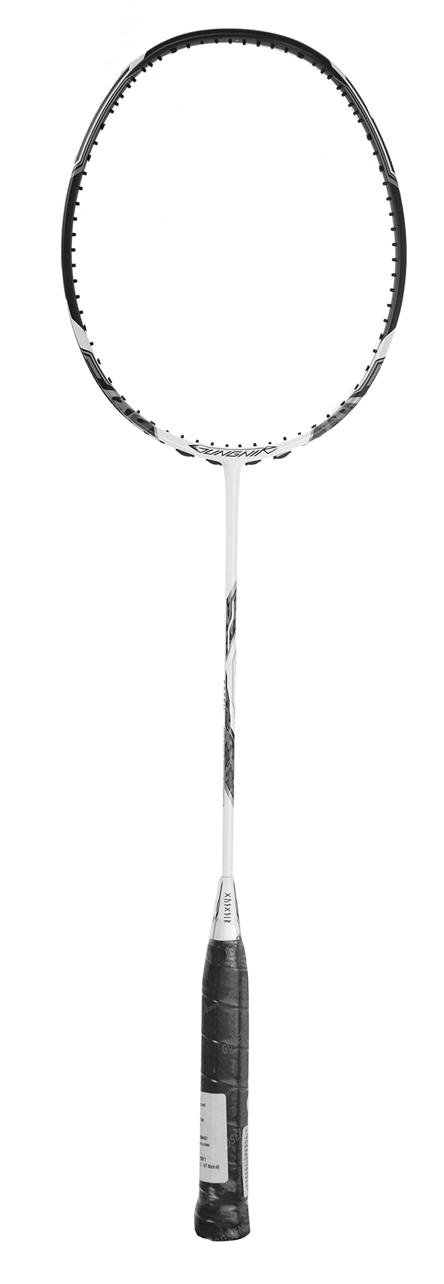 Gosen Gungnir Delta Phase 2 - White & Grey - Fully Graphite Badminton Racquet - Unstrung - with Cover (B09BK52V3Y) Amazon Price History, Amazon Price Tracker