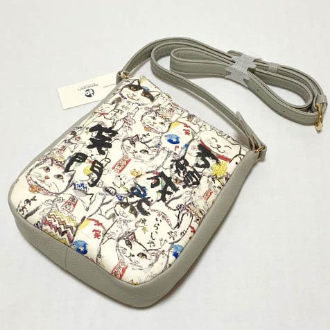 Amazon.co.jp: 和 マンハッタナーズ 牛革レザー ショルダーバッグ 本革 