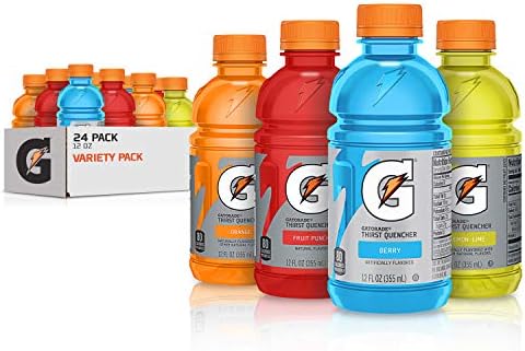 Gatorade Classic Thirst Quencher, Variety Pack, 12 Fl Oz (Pack of 24)