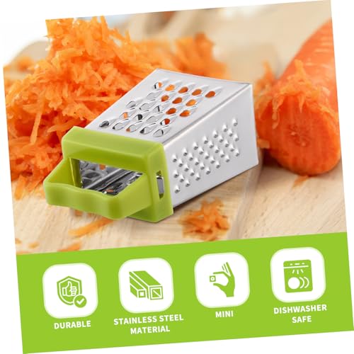 Set de 3 Mini Ralladores de Ajo y Queso de Acero Inoxidable miniatura 3