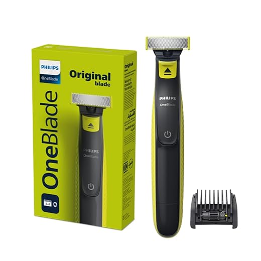 Philips OneBlade incluye nuevo peine ajustable 5 en 1, Recortadora, Perfiladora y Afeitadora eléctrica para hombre, QP2724/20.