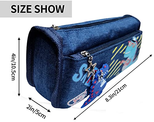 Image of Party Propz Space Pencil Pouch for Boys - Pencil Pouches for Stationary | Aesthetic Pencil Case for College Students | Stylish School Pouch for Boys | Cute Pen Pouch for Boys Space Theme (Assorted)