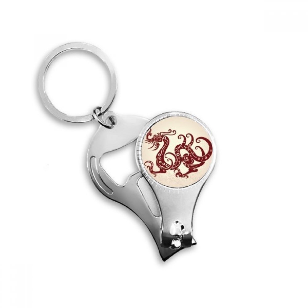 Anneau multi-fonction dragon contre les ongles cassés et capsules