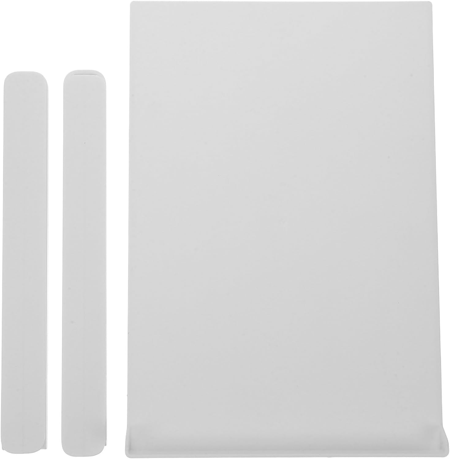 Pull out Drawer Cabinet Organizer Tray Set with Sliding Rails, Plastic Storage Container for Kitchen Cabinet, Sturdy Expandable Storage Tray for Pantry and Home Organization