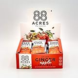88 Acres, Ginger Apple Seed Bars, 1.6 Ounce, 9 Pack
