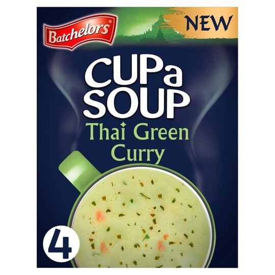 Batchelors Cup A Soup Thai Green Curry (69g) (B0CDHD32DT) Amazon Price History, Amazon Price Tracker