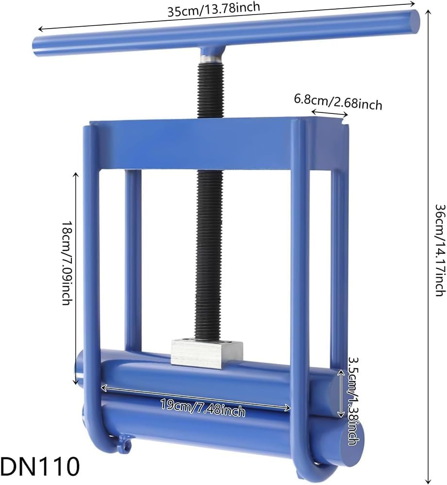 Herramienta manual de extracción de tuberías para PE, PPR, PVC, PP, abrazadera de fontanería de emergencia para propietarios de viviendas y fontaneros