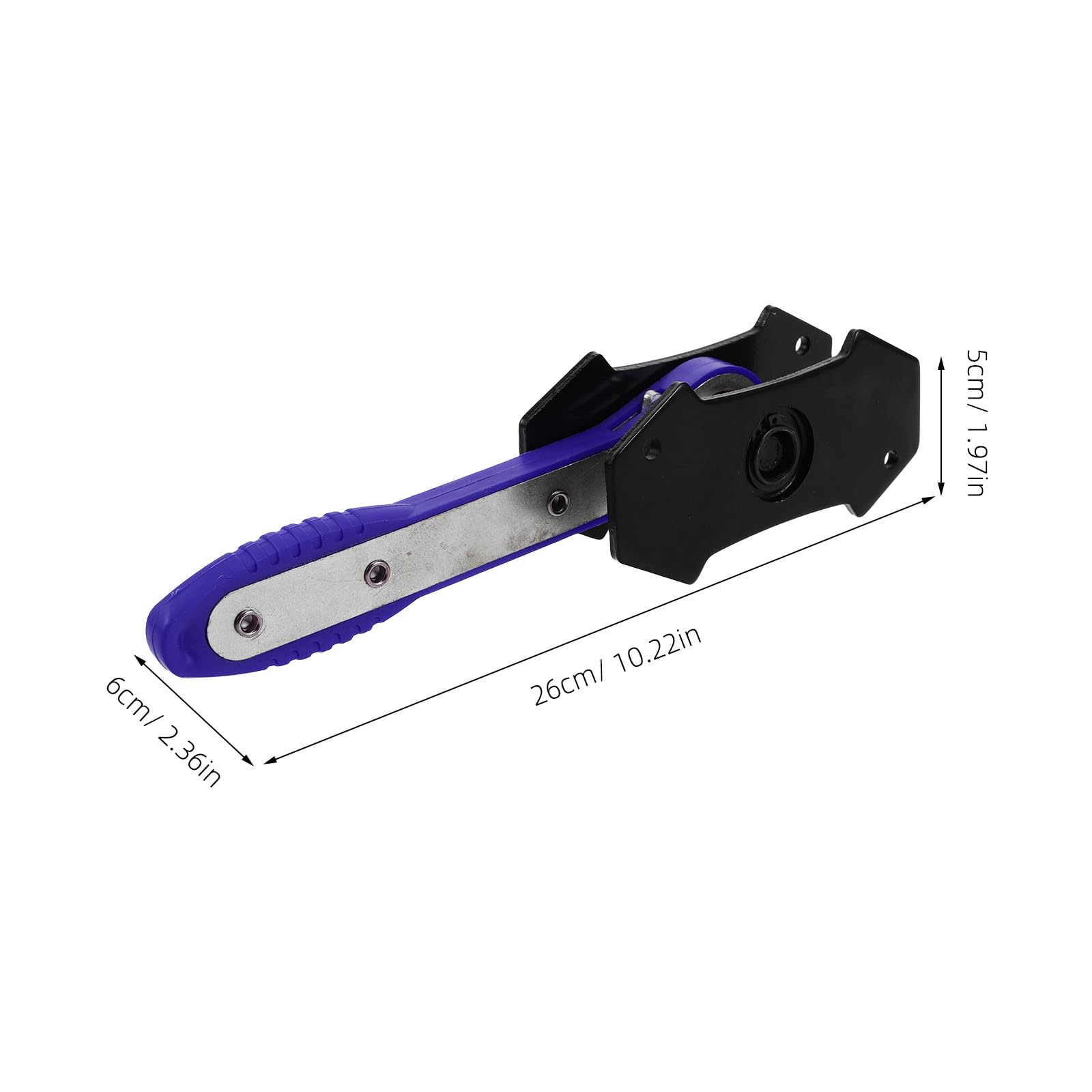 MAGICLULU Herramienta de Compresor de Freno Diseño de Trinquete en Acero Azul para Ajuste E Instalación de Pinzas de Freno en Mantenimiento