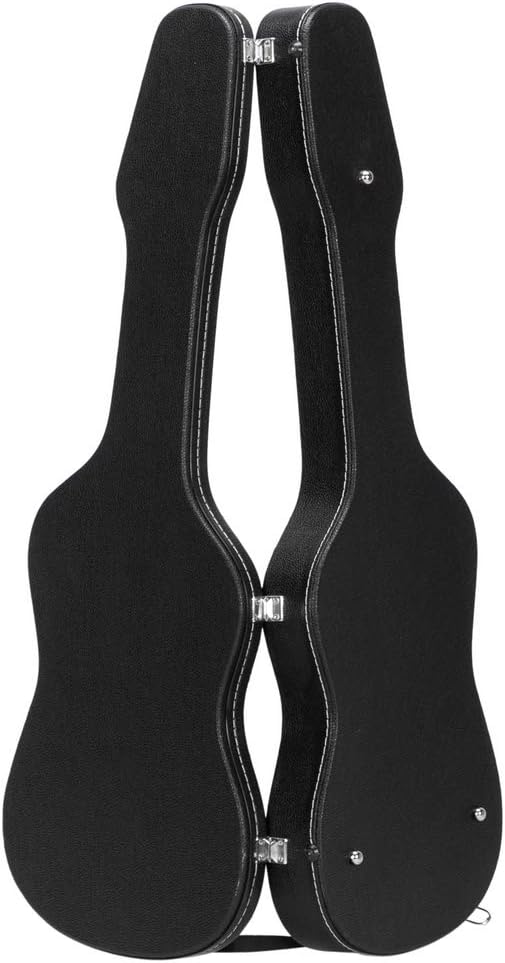 Ktaxon Electric Guitar Hard Case, Wooden Hard-Shell Protective Carrying Case for KST/KTL/KMF-Style 39-Inch Electric Guitar with Lock Latch Padding