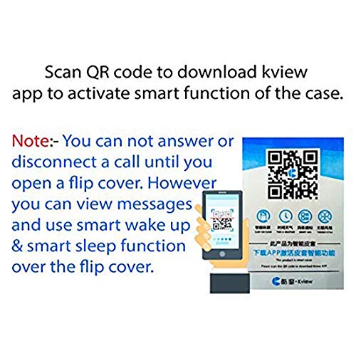 Image of Clear View Smart Stand Mirror Flip Case Cover for Samsung Galaxy M20 - Blue