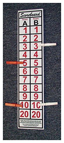 COLIBROX SCOREBOARD, Washers, Cornhole, Horseshoes, Bocce Ball-18  Tall, 4  wide
