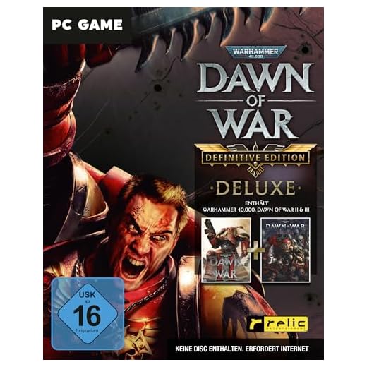Warhammer 40,000 Dawn of War - Definitive Edition Deluxe (Download-Code in der Box) - PC