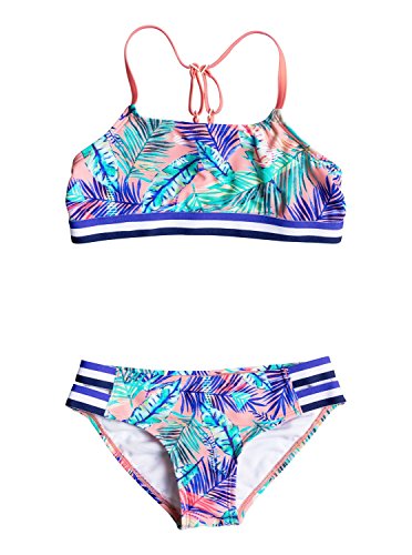 Roxy Girls' Retro Summer Halter Set Two Piece Swimsuit