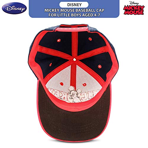 Image of Disney Little Boys' Mickey Mouse Cotton Baseball Cap
