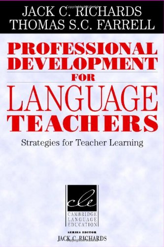 Professional Development for Language Teachers:... 052184911X Book Cover