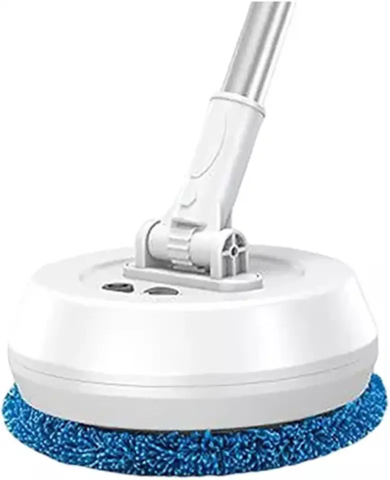 Esfregão Elétrico Vassoura Redonda Limpador de Piso 360 Giratorio Recarregavel
