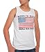 USA Back to Back World War Champs Men's Tank Top White (Medium)