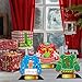 LOTADILO 3 PCS Ugly Christmas Sweater Trophy Award Wooden Ugly Sweater Party Trophy Medals Xmas House Awards Funny Party Prizes for Adults Xmas Decorations