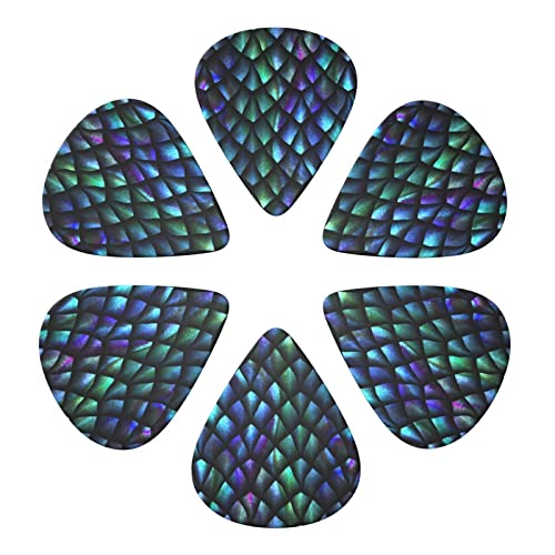 Ensemble de 6 médiators de guitare à motif magique pour guitare acoustique, guitare électrique, basse, ukulélé – fin… - Les Beatles, Paul McCartney, John Lennon, RIngo Starr, George Harrison Ensemble de 6 médiators de guitare à motif magique pour guitare acoustique, guitare électrique, basse, ukulélé - fin… – Image 5