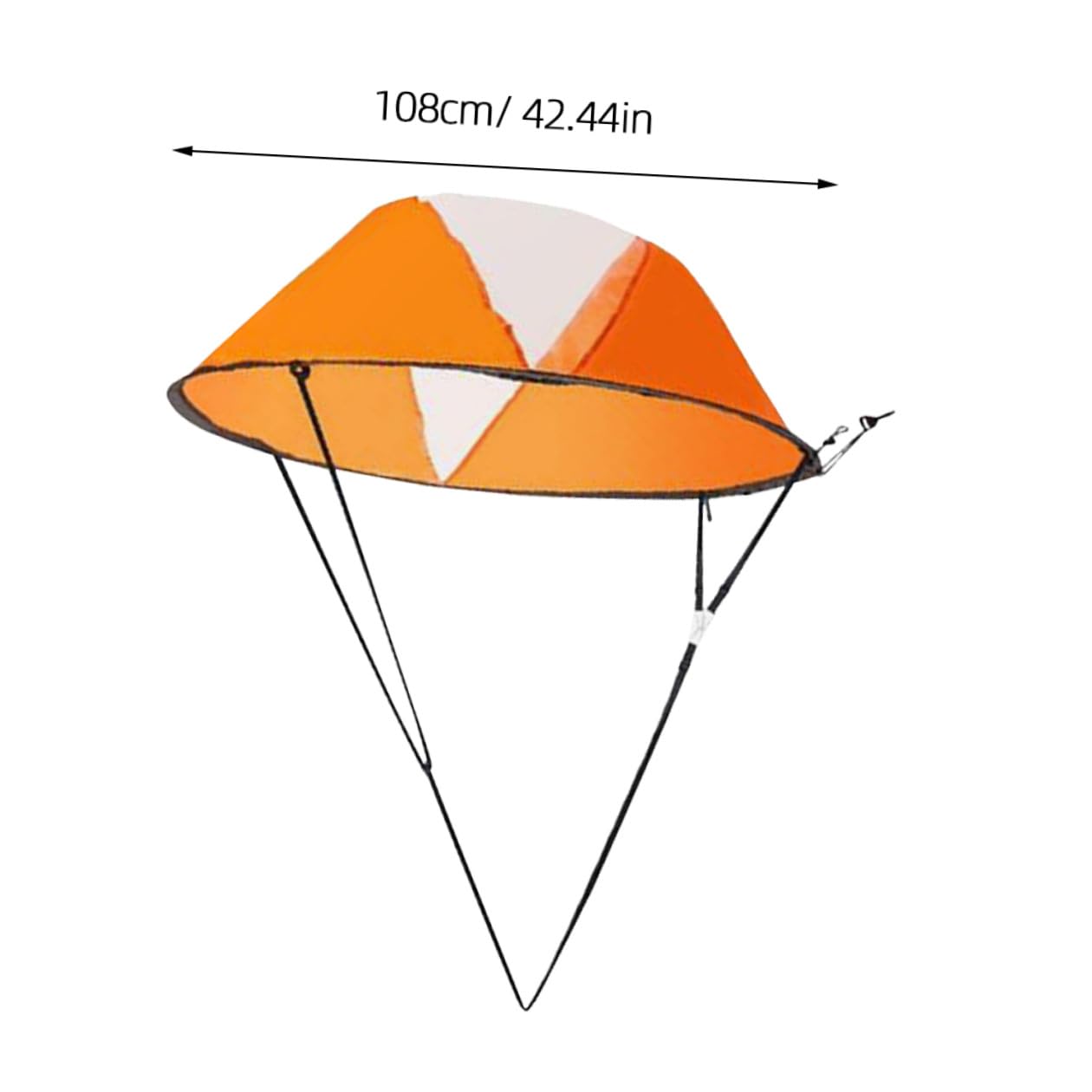 Gatuida Sail de Viento para Kayak Plegable de PVC con Clips, Fácil de Usar y Montar, Adecuado para Canoa Inflable y Navegación Recreativa Portátil