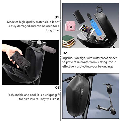 Bolsa de armazenamento para scooter elétrica da Besportble, bolsa para pendurar na frente, bolsa de