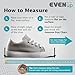 EVENup - Shoe Lift for Walking Boot I Kids' Size XX-Small I Shoe Balancer for Use with Fracture Boots or Leg Length Discrepancy I 3 Adjustable Heights for Gait Improvement I Shoe Leveler, Shoe Riser
