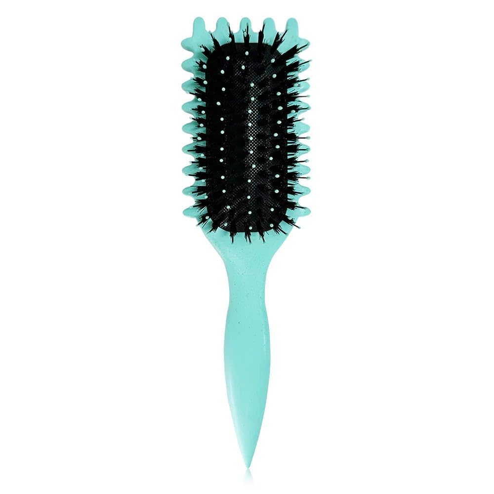 Self Cleaning Hair Brush for Women & Kids, Detangling Anti Static Hairbrush with Scalp Massage for Wet and Dry Hair All Types (Multicolor)-image-24
