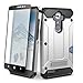 ZTE MAX XL Case, Evocel [Explorer Series Pro] Dual Layer Credit Card Case with Glass Screen Protector & Magnetic Kickstand for ZTE Blade Max 3/ ZTE Blue Max/ZTE N9560/ ZTE Z986/ ZTE N986, Silver