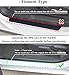 gblwb 4 Pcs Car Door Sill Protector for VW Amarok 2010-2024, Carbon Fiber Door Sill Protectors Anti-Scratch Entry Guard fit Sill Guard Film