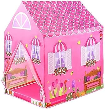 Madhav Enterprise Doll House Big Size Extremely Light Weight Water Proof Kids Play House Tent for 10 Year Old Girls and Boys (Doll House Kids Tent)