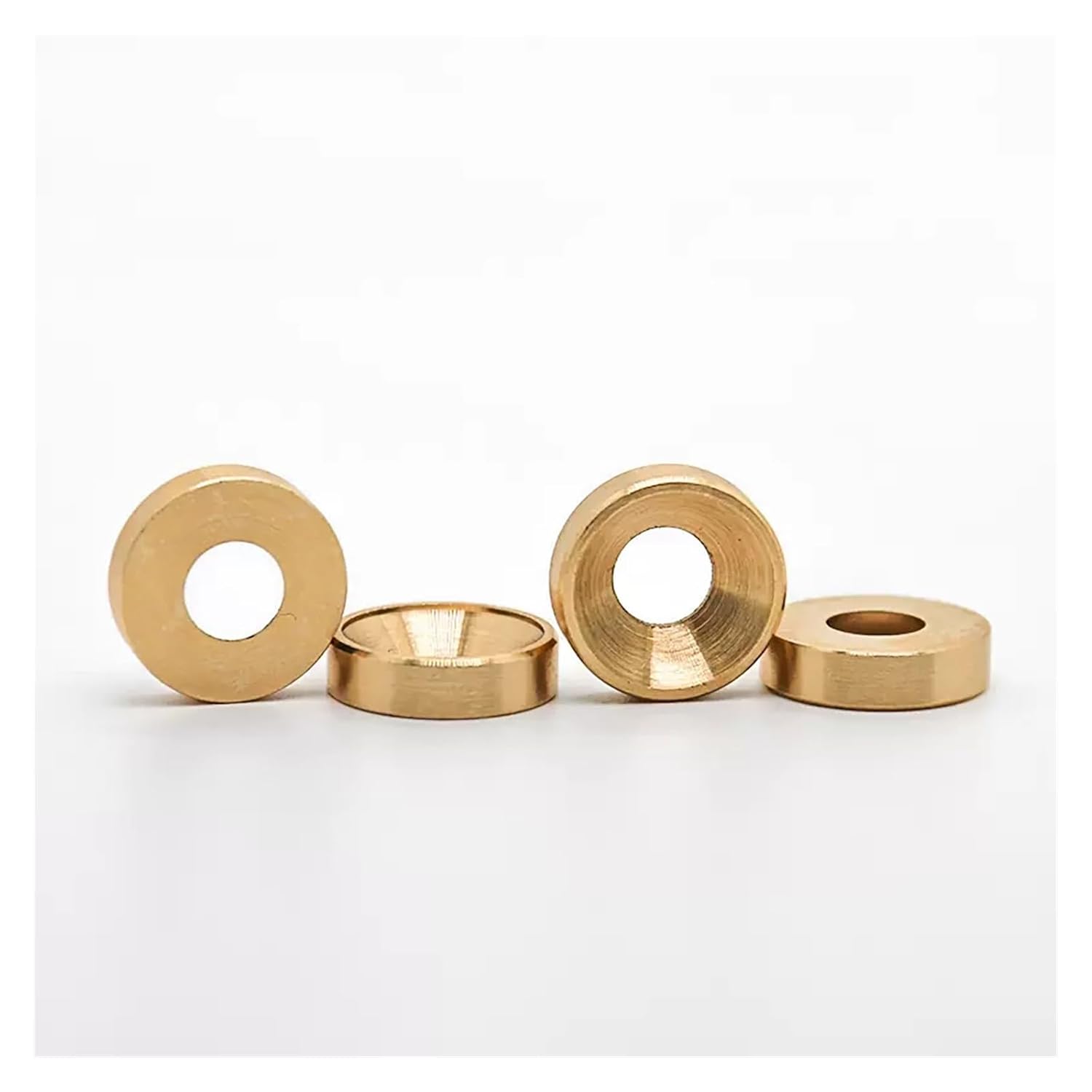 Countersunk Washer,Brass Washer/Brass Fish Eye Washer/Solid Recessed Screw Metal Meson M3 M4 M5 M6(10pcs M5x14x3)