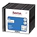Price comparison product image Hama Slim CD Box, pack of 20, black, value pack