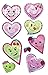 Produktbild AVERY Zweckform 54051 Kinder Sticker Herz Gesichter (3D Effekt) 9 Aufkleber