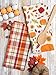 DII Fall Basics Kitchen Dishtowel Collection Printed & Plaid Fall Dish Towel Set, 18x28, Floral Plaid, 2 Count