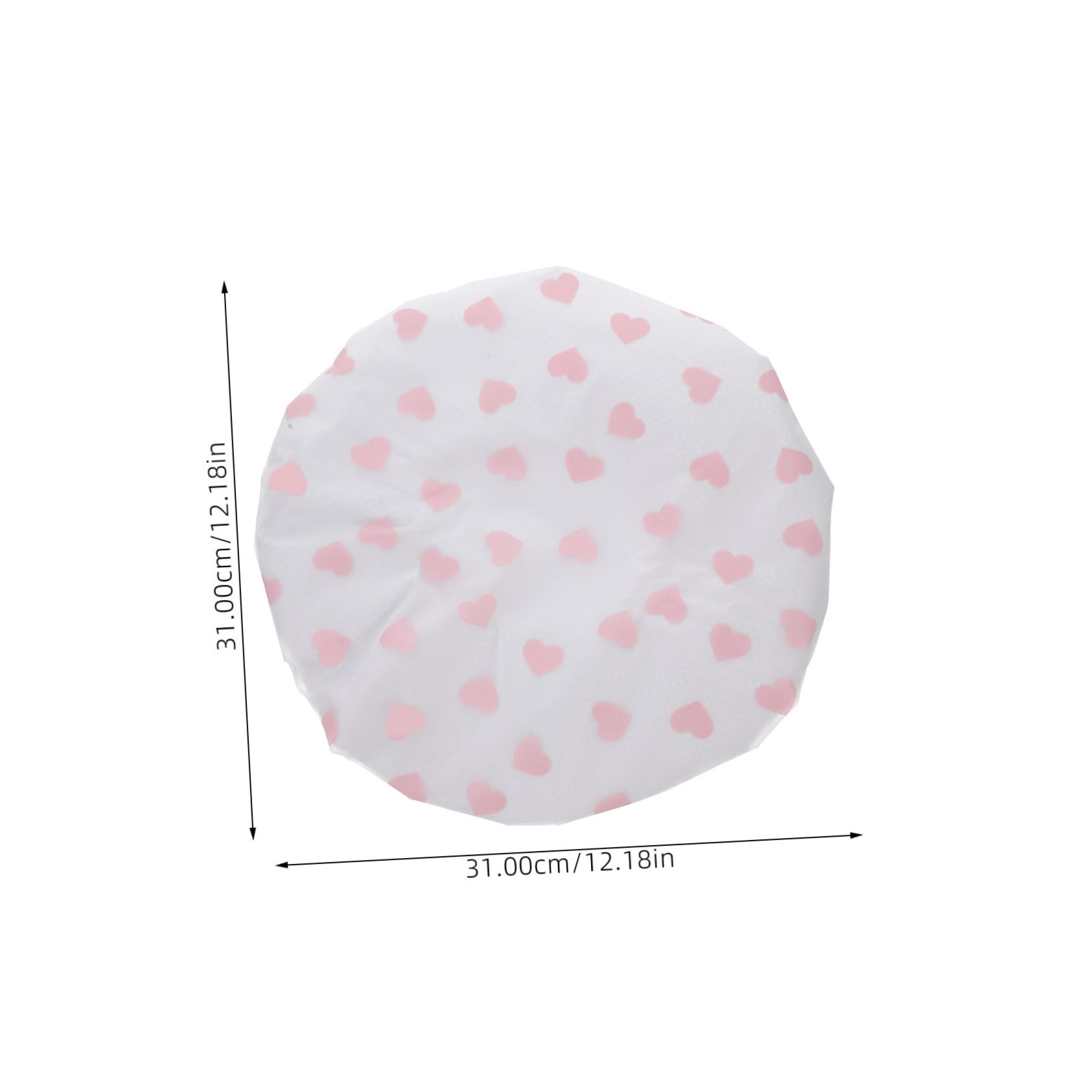 SHERCHPRY 2pcs Self Heating Hair Treatment Cap Double Layer Satin Shower Cap for Women for Deep Conditioning Spa Use and Hair Care Static Design