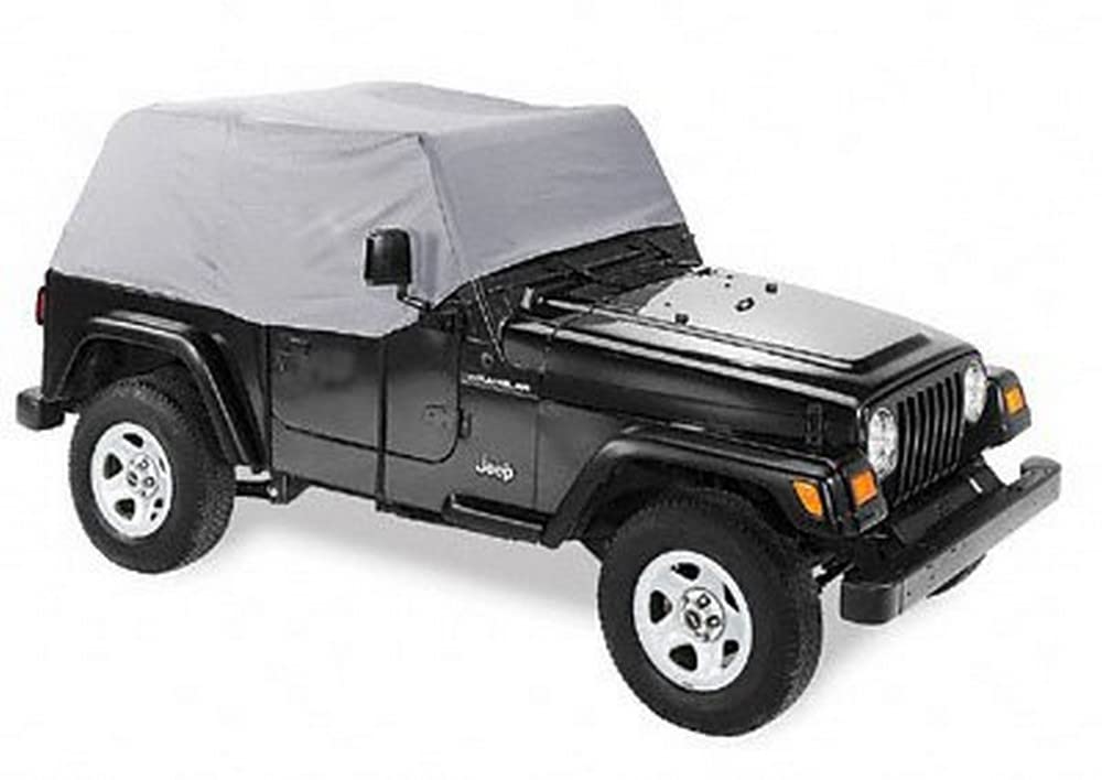 Pavement Ends by Bestop 41729-09 Charcoal Canopy Cover for 1997-2006 Wrangler TJ (Except Unlimited)