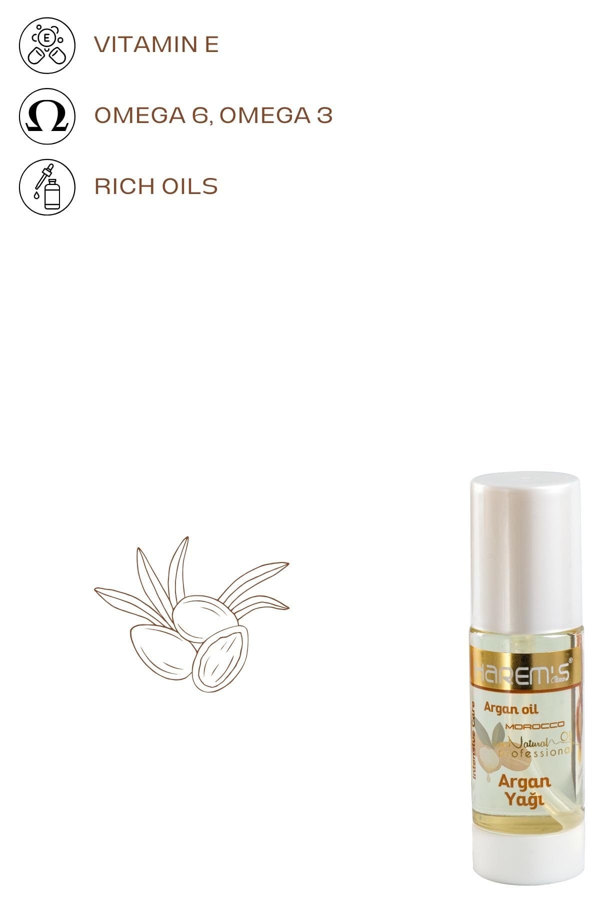 Harems Argan Yağı (100 ml)