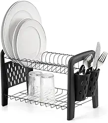 Escorredor Duplo Desmontável Black -ARTHI