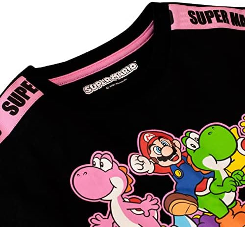 SUPER MARIO Girls Gaming Sweatshirt Cropped Long Sleeve Sweater for Kids 3 511ho4Ac3kL. AC