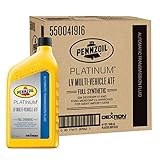 Pennzoil 550041916-6PK Motor Oil Lubricant, 1 Quart