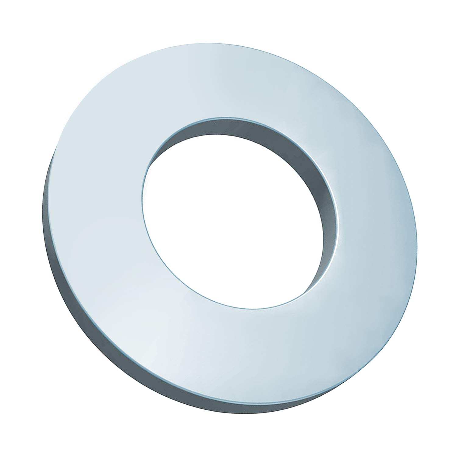 LauTechM2 Flat Penny Washer Repair Washers (Pack of 20) Plain Wide Round Metal Alloy A4 Marine Grade Stainless Steel Washers for Screws Bolts Nuts – Zinc Coated Plated Galvanized Heavy Duty