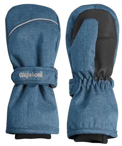 Playshoes Fäustling Kinder, Jeansblau ,1 (ca.1-2 Jahre)