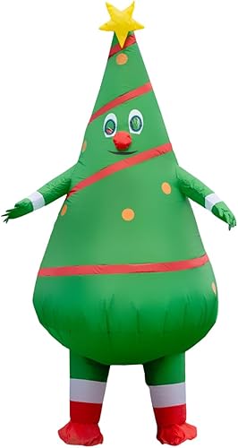 Miniatura 6 de BERVYOSW Disfraz inflable de Navidad para adultos, divertidos disfraces de Halloween para hombres y mujeres, fiestas de vacaciones, cosplay