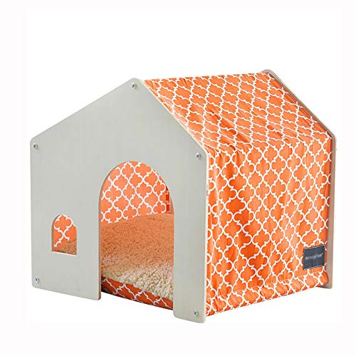 Cabane chat extérieure intérieure lit tente chien pliable 52cm
