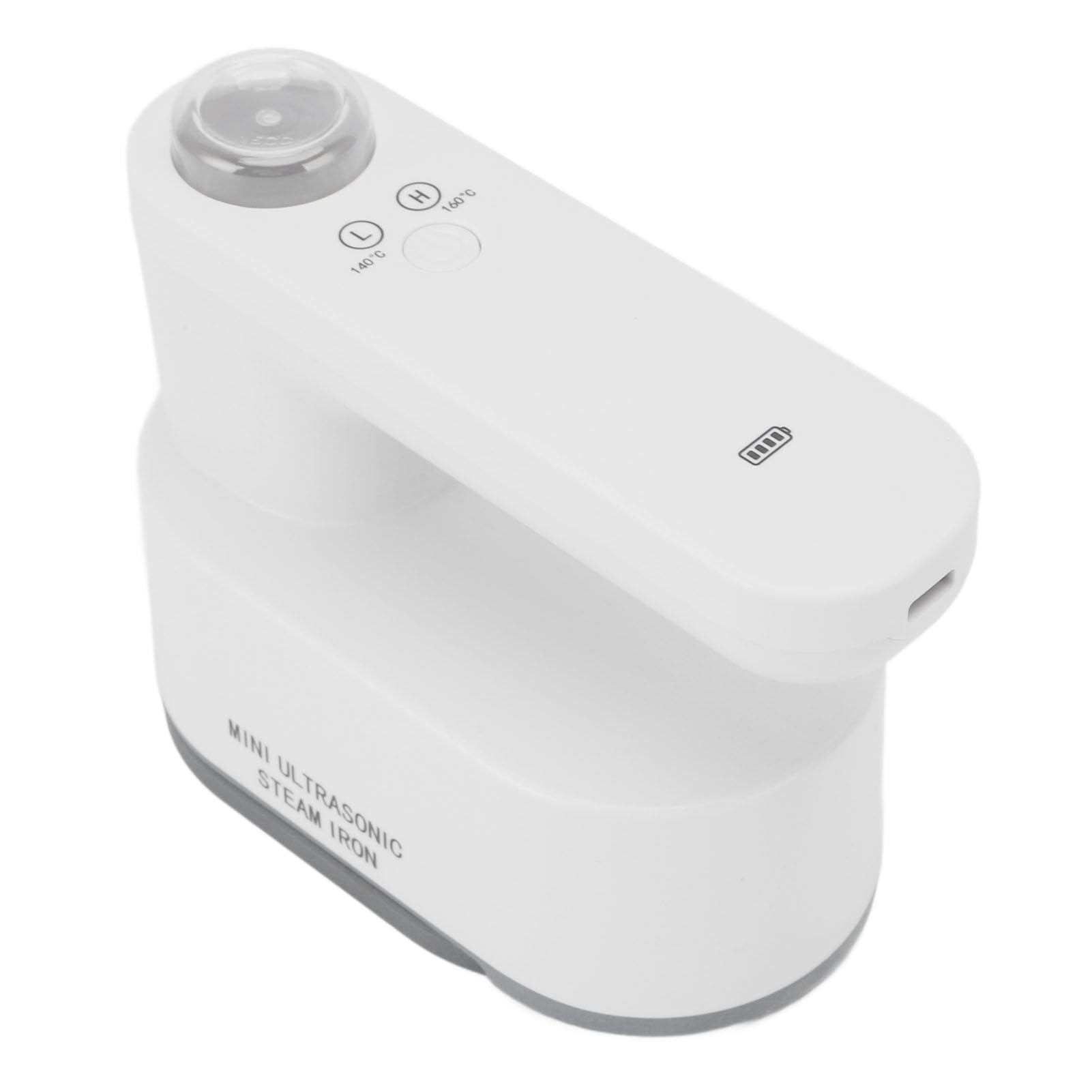 Mini Plancha de Portátil Inalámbrica para Ropa, Plancha de Viaje Recargable de Mano con Calor Rápido, Control de Temperatura de 2 Niveles y Bolsa de Almacenamiento, Ideal para Viajes en Casa