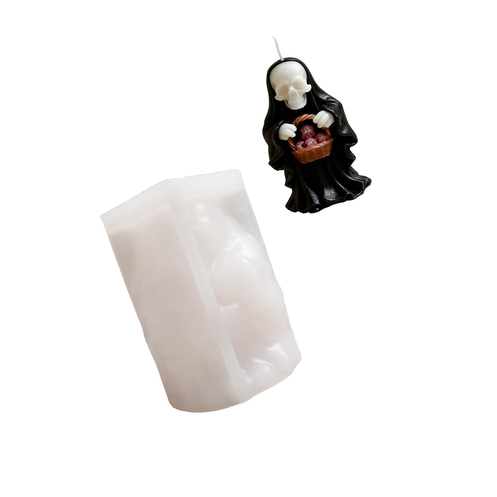 Tsophreniq B Detailed Skull Silicone Halloweens Themed Craft Project For Making And Artistics Creation Skull