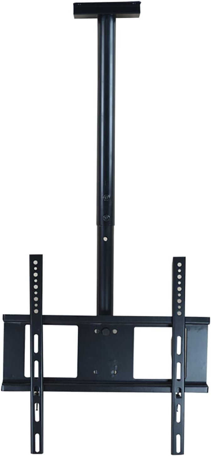 TV Stand Ceiling TV Mount, Adjustable Height Telescoping Tilt and Swivel, Telescoping Outdoor Ceiling TV Bracket Fits 17-32 Inch TVs,1.11.5m