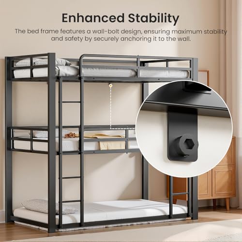 Triple Bunk Bed Twin Over Twin Over Twin