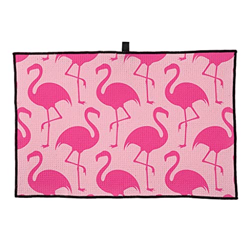 Neil Banek Soft Microfiber Golf Towel Pink Flamingo Breathable Chilly Towel - For Yoga, Sport, Running, Gym, Workout,Camping, Fitness, Workout & More Activities #TOP3